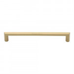 M Marcus Heritage Brass Hex Profile Design Cabinet Pull 203mm Centre to Centre